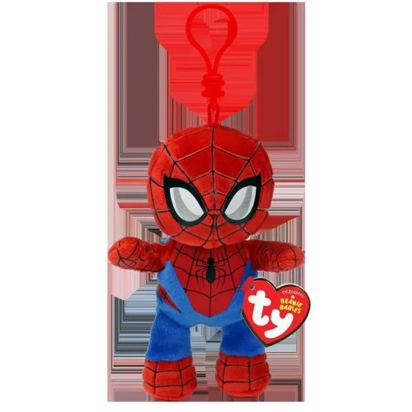 Мягкая игрушка TY Marvel Человек-паук 12 см - Фото 1 Мягкая игрушка TY Marvel Человек-паук 12 см - изображение 1
