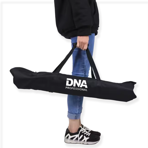 Стійка для фотофону DNA FT200 200×200 см телескопічна з 4 затискачами та чохлом навантаження 3 кг (5908249826076) - зображення 6
