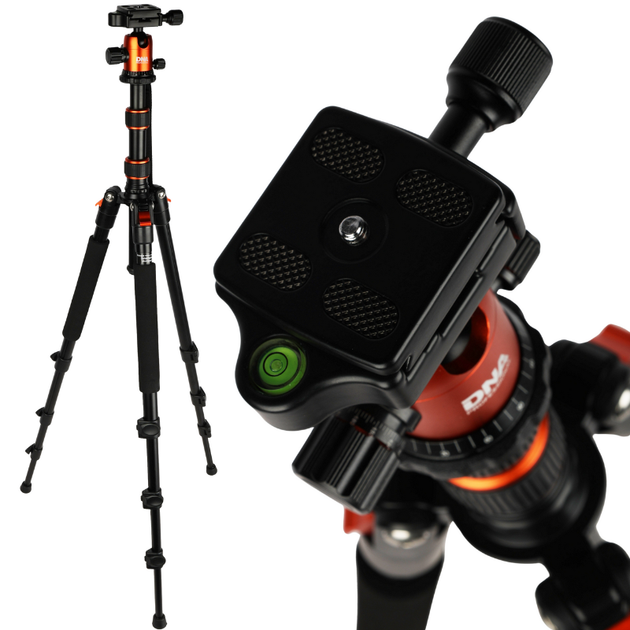Statyw fotograficzny DNA PS1 PRO 170 cm tripod z głowicą 360° uchwytem na telefon udźwig 8 kg (5908249826953) - Zdjęcie 10 Statyw fotograficzny DNA PS1 PRO 170 cm tripod z głowicą 360° uchwytem na telefon udźwig 8 kg (5908249826953) - obraz 10