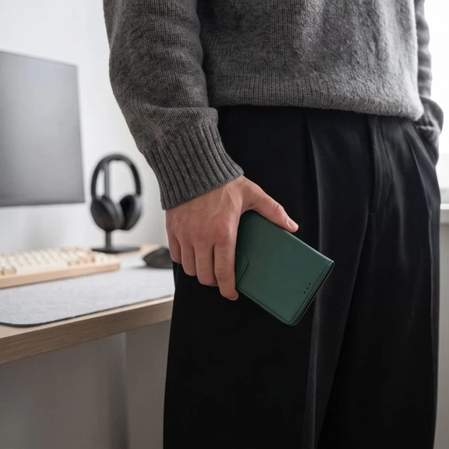 Чехол Tech-Protect Wallet для Xiaomi Redmi Note 17 Pro 5G Green (5906302399291) - Фото 6 Чехол Tech-Protect Wallet для Xiaomi Redmi Note 17 Pro 5G Green (5906302399291) - изображение 6