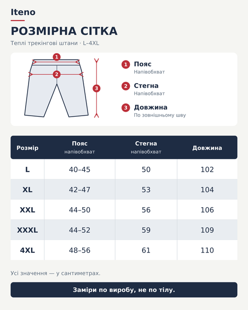 Штани чоловічі Iteno теплі із софтшелу з п’ятьма кишенями,XXL, Темно-сірий - зображення 4
