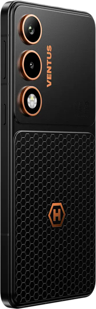 Smartfon Hammer Ventus 5G 8/256GB Black-Orange (TEL001116) - obraz 7