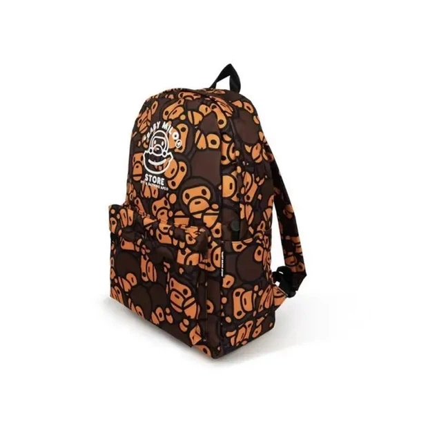 Рюкзак Bape x Baby Milo (в цвете коричневый мультикам). - Фото 3 Рюкзак Bape x Baby Milo (в цвете коричневый мультикам). - изображение 3