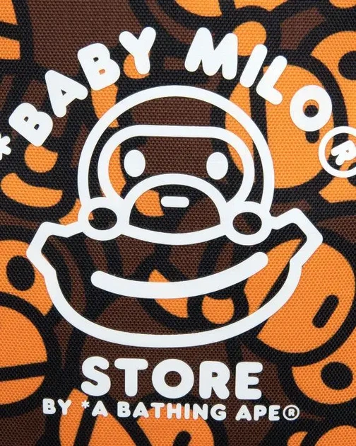 Рюкзак Bape x Baby Milo (в цвете коричневый мультикам). - Фото 4 Рюкзак Bape x Baby Milo (в цвете коричневый мультикам). - изображение 4