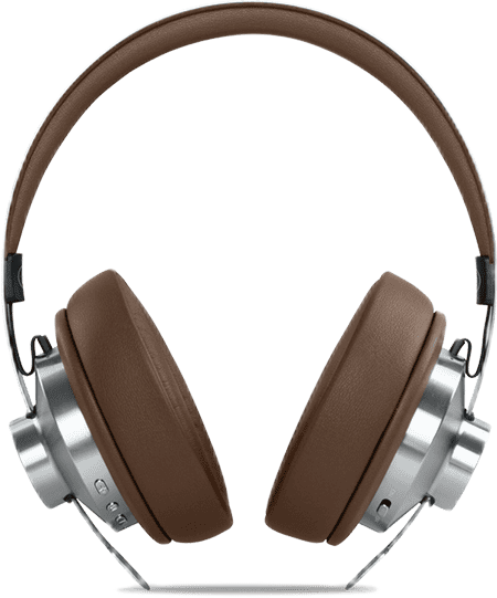 Słuchawki Muse M-298 SBR ANC Brown/Silver (3700460209957) - obraz 3