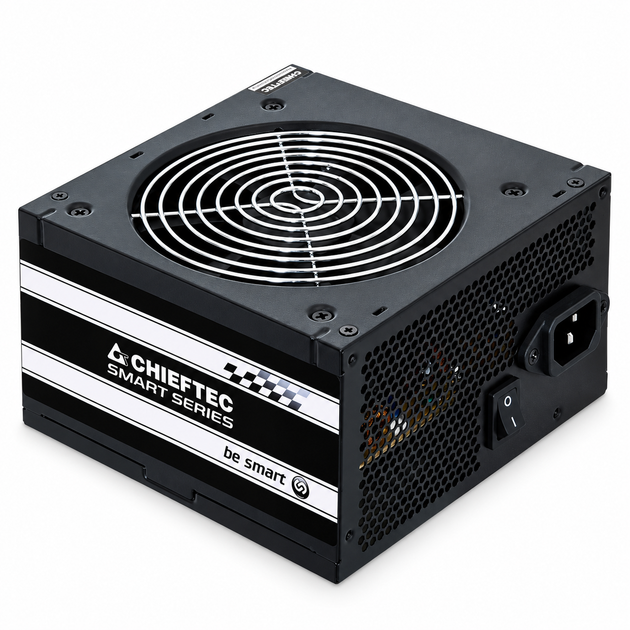 Блок живлення Chieftec SMART 550W з активним PFC та вентилятором 120 мм для комп'ютера (GPS-550A8) - зображення 2