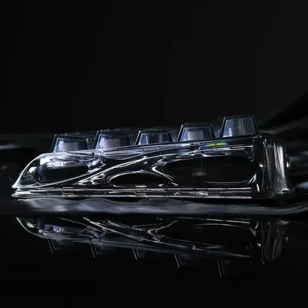 Магнітна клавіатура GravaStar Mercury V60 Onyx Crystal, 65%, Hall Effect, Rapid Trigger, 8000 Гц опитування, RGB - зображення 3