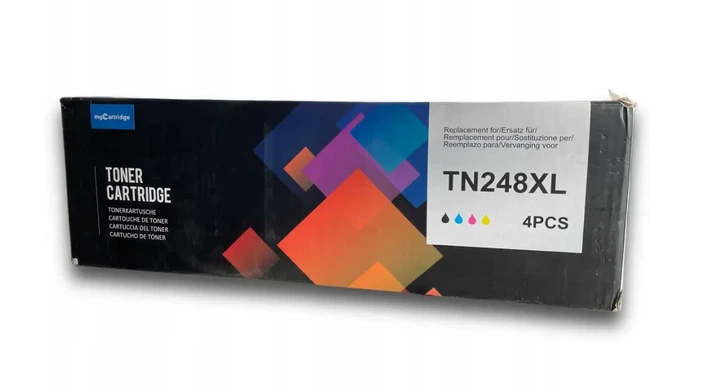 Комплект картриджей myCartridge TN248XL CMYK 4 шт для Brother HL-L3240CDW MFC-L3760CDW DCP-L3560CDW - Фото 1 Комплект картриджей myCartridge TN248XL CMYK 4 шт для Brother HL-L3240CDW MFC-L3760CDW DCP-L3560CDW - изображение 1
