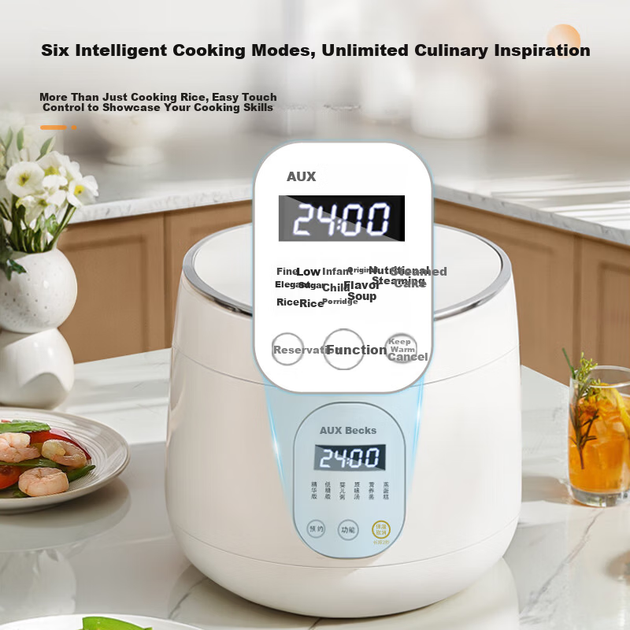 ДОПОМІЖНА рисоварка Smart Low Sugar Small Rice Cooker Separation Drenage 1-2 особи ємністю 2 л VK-203F5 - Фото 10 ДОПОМІЖНА рисоварка Smart Low Sugar Small Rice Cooker Separation Drenage 1-2 особи ємністю 2 л VK-203F5 - зображення 10
