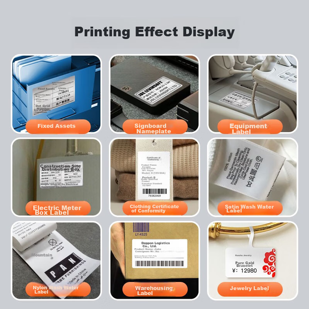 Термотрансферный принтер для печати этикеток и штрихкодов Gprinter GP-9134T, компьютерная версия, разрешение 300 DPI, печать на углеродной ленте, бирки для одежды, водяные знаки, бирки для ювелирных изделий, медные пластины, серебряная бумага, этикеточный - изображение 6