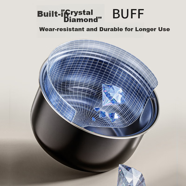 Joyoung Новая модернизированная рисоварка Crystal Diamond с антипригарным покрытием, мощная, для приготовления риса на дровах, объемом 3 л (на 2-3 персоны), многофункциональная электрическая рисоварка низкого давления, интеллектуальное управление NTC для - Фото 9 Joyoung Новая модернизированная рисоварка Crystal Diamond с антипригарным покрытием, мощная, для приготовления риса на дровах, объемом 3 л (на 2-3 персоны), многофункциональная электрическая рисоварка низкого давления, интеллектуальное управление NTC для - изображение 9