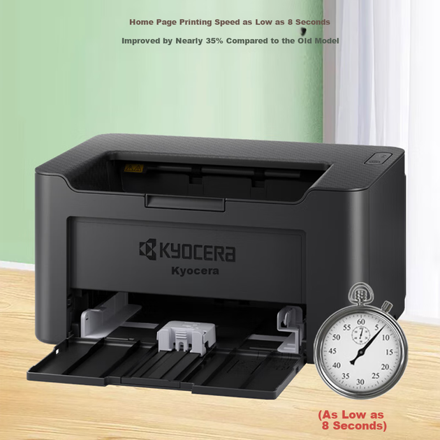 Чорно-білий лазерний принтер KYOCERA PA2000 формату A4, компактний друкарський апарат для домашнього офісу/комерційного друку - Фото 7 Чорно-білий лазерний принтер KYOCERA PA2000 формату A4, компактний друкарський апарат для домашнього офісу/комерційного друку - зображення 7