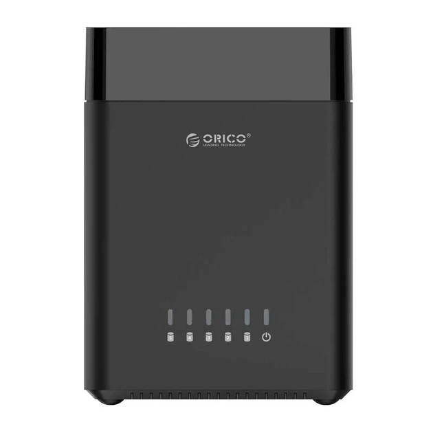 Док-станція Orico DS500U3 Black для HDD 3.5" (до 5 HDD, SATA, USB3.0) - Фото 1 Док-станція Orico DS500U3 Black для HDD 3.5" (до 5 HDD, SATA, USB3.0) - изображение 1