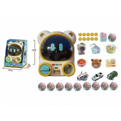 Игровой автомат с призами FEE FEE PLANET с музыкой, 10 капсул и 10 жетонов - Фото 2 Игровой автомат с призами FEE FEE PLANET с музыкой, 10 капсул и 10 жетонов - изображение 2