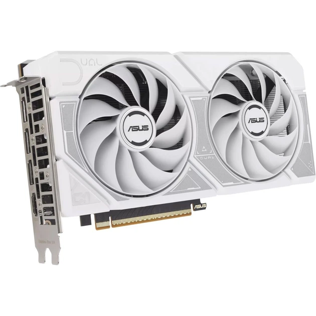 Відеокарта Asus Dual GeForce RTX 5060 8GB OC Edition White (DUAL-RTX5060-O8G-WHITE) EU [181394] - зображення 4