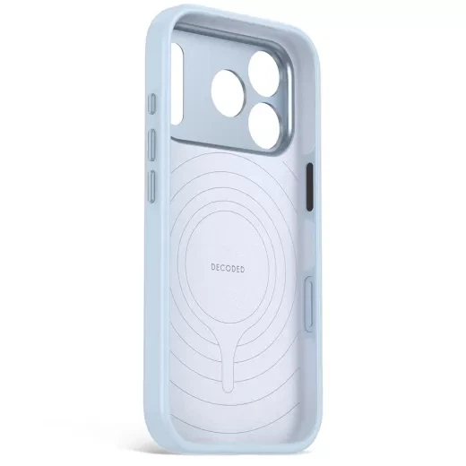 Силіконовий чохол Decoded AntiMicrobial Silicone with MagSafe Sky Blue для iPhone 18 Pro Max | 17 Pro Max (D27IPO18PMBCS9ES) - зображення 4