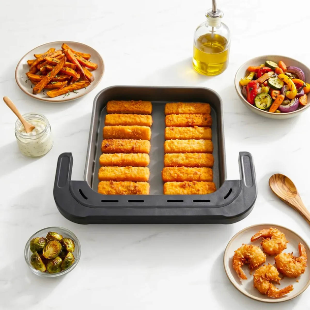 Мультипіч Tesla AirCook TrioZone Q636 XXL (AIRCKTZQ636XXLBLK) - зображення 8