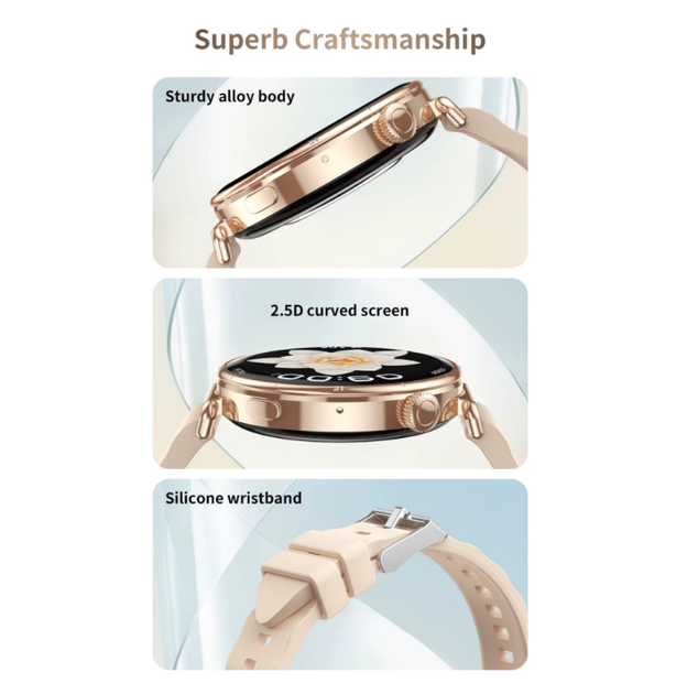 Женские смарт часы Smart Watch CY37 Round Fit Pro Bluetooth - изображение 4