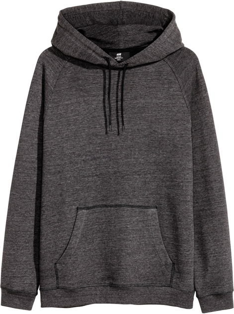 Худи H&M S94164 XXL Темно-серое (2600002033518) – в интернет-магазине ...