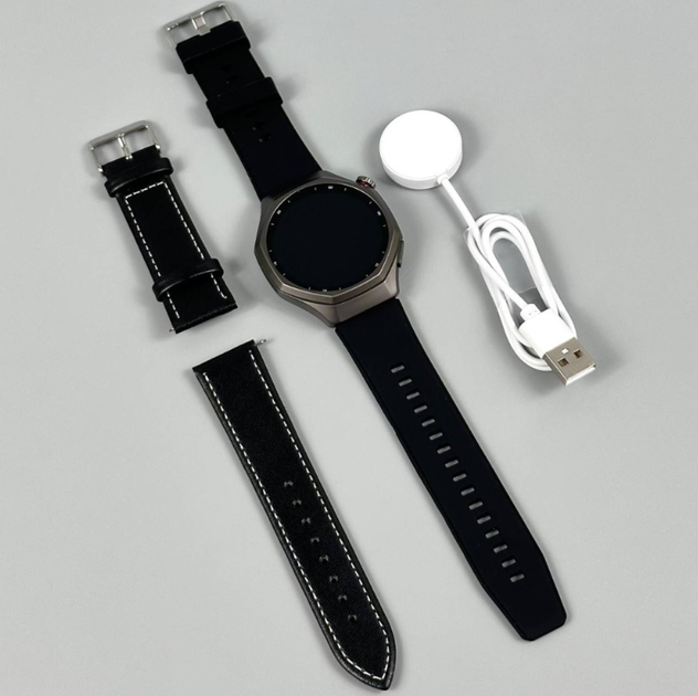 Смарт-годинник Howear HW-R2 Pro 1.46" AI-перекладач, ChatGPT, 2 ремінці - зображення 7