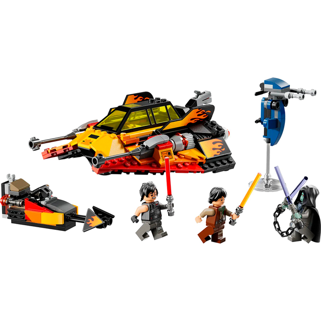 Конструктор LEGO Star Wars The Force Burner Сніговий винищувач 349 деталей (75414) - зображення 4