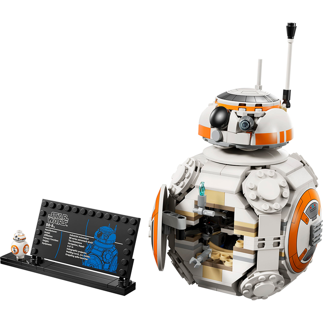 Конструктор LEGO Star Wars Дроїд-астромеханік BB-8 569 деталей (75452) - Фото 4 Конструктор LEGO Star Wars Дроїд-астромеханік BB-8 569 деталей (75452) - зображення 4