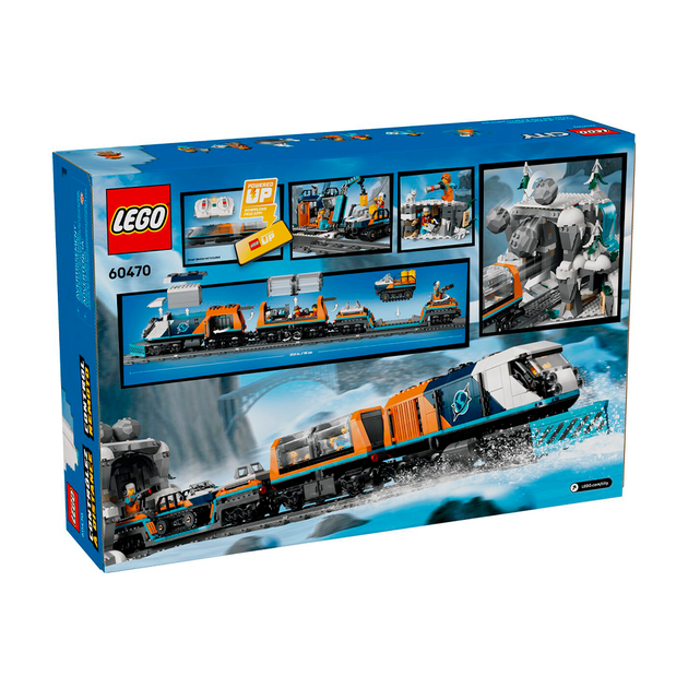 Конструктор LEGO City Арктический исследовательский экспресс 1517 деталей (60470) - изображение 3