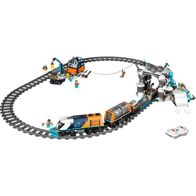 Конструктор LEGO City Арктический исследовательский экспресс 1517 деталей (60470) - изображение 4