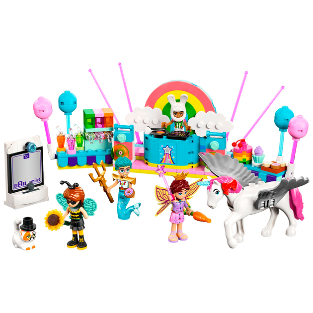 Конструктор LEGO Friends Костюмированная вечеринка с единорогом и феей 261 деталь (42661) - Фото 4 Конструктор LEGO Friends Костюмированная вечеринка с единорогом и феей 261 деталь (42661) - изображение 4