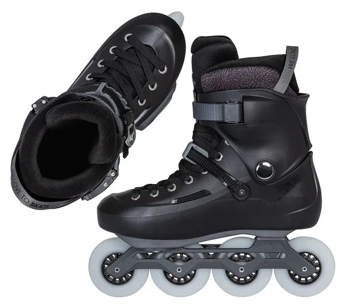 Фріскейт ролики POWERSLIDE ( 908481 ) Zoom Pro 80 Black 2026 (Чорний, 41-42) - изображение 4