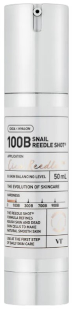 Booster do twarzy VT Cosmetic Reedle Shot 100B z mucyną ślimaka 50 ml (8803463009182) - Zdjęcie 1 Booster do twarzy VT Cosmetic Reedle Shot 100B z mucyną ślimaka 50 ml (8803463009182) - obraz 1