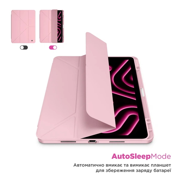 Чохол ArmorStandart Y-Type PEN для Lenovo Idea Tab Pink - Фото 5 Чохол ArmorStandart Y-Type PEN для Lenovo Idea Tab Pink - зображення 5