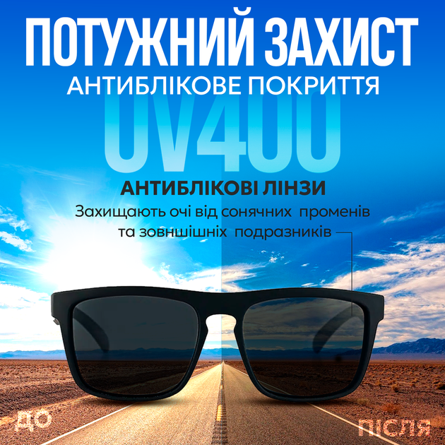 Солнцезащитные поляризационные очки Navi унисекс с UV400, антибликовые, для вождения и рыбалки - изображение 3