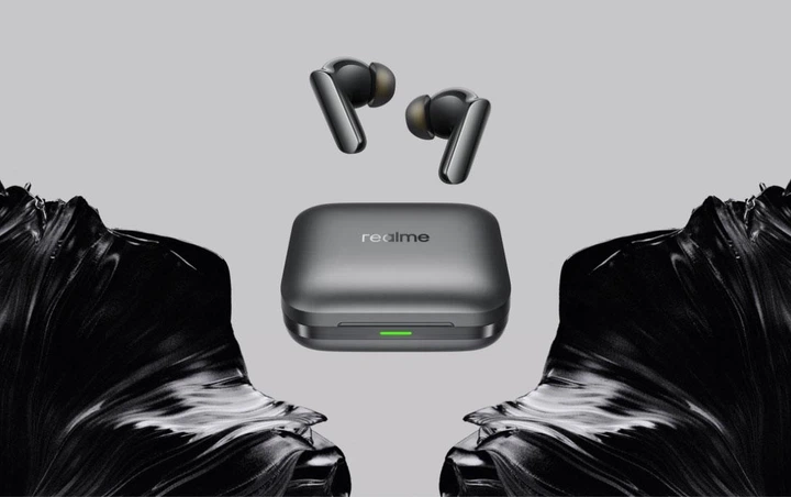 Наушники беспроводные Realme Buds Air 7 Pro Metallic Grey - Фото 8 Наушники беспроводные Realme Buds Air 7 Pro Metallic Grey - изображение 8