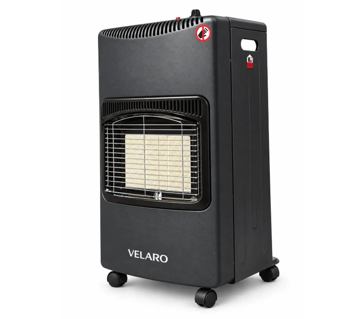 Газовый обогреватель VELARO Flex VL-401 4200 Вт 3 режима с редуктором и шлангом Портативный инфракрасный обогреватель для дома - изображение 9