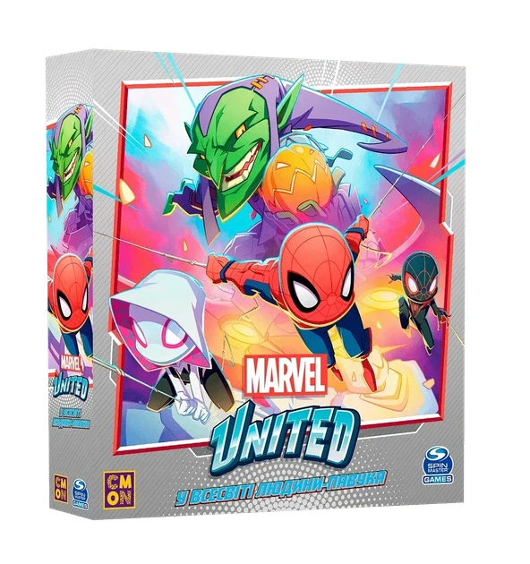 Доповнення до настільної гри Geekach Games Marvel United У всесвіті Людини павука (GKCH036SV) - Фото 3 Доповнення до настільної гри Geekach Games Marvel United У всесвіті Людини павука (GKCH036SV) - зображення 3