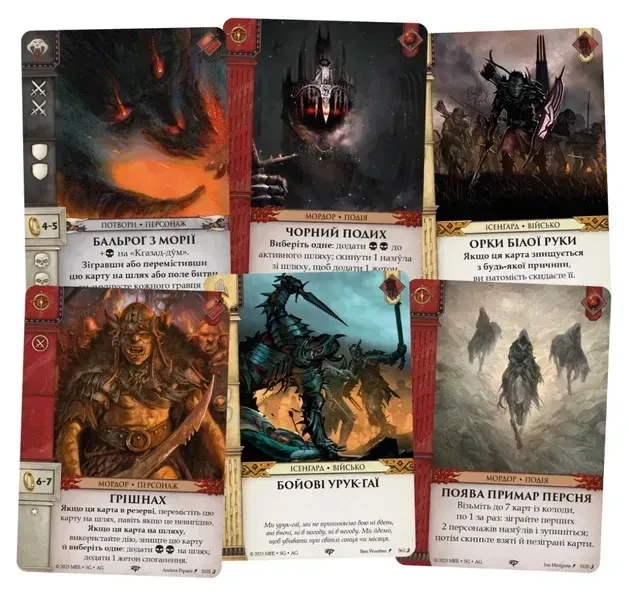 Дополнение к настольной карточной игре Geekach Games Война Кольца Против тени (GKCH175we) - Фото 4 Дополнение к настольной карточной игре Geekach Games Война Кольца Против тени (GKCH175we) - изображение 4