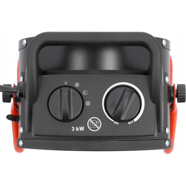 Тепловентилятор PTC Yato 3 кВт 230В (YT-99705) - Фото 4 Тепловентилятор PTC Yato 3 кВт 230В (YT-99705) - изображение 4
