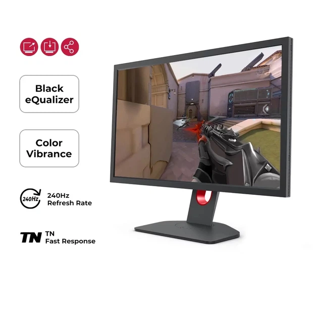 Монітор 24.5" BenQ Zowie XL2540K (9H.LJMLB.QBE) - зображення 11
