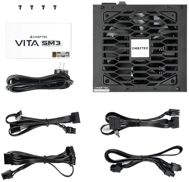 Блок питания 850 Вт Chieftec Vita SM3 (BPX-850-C) Bronze - Фото 6 Блок питания 850 Вт Chieftec Vita SM3 (BPX-850-C) Bronze - изображение 6
