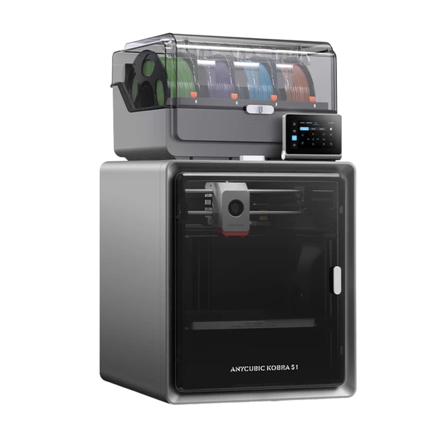 Принтер 3D ANYCUBIC Kobra S1 ACE 2 Pro Combo (KS2CBK0A-O) - Фото 1 Принтер 3D ANYCUBIC Kobra S1 ACE 2 Pro Combo (KS2CBK0A-O) - изображение 1