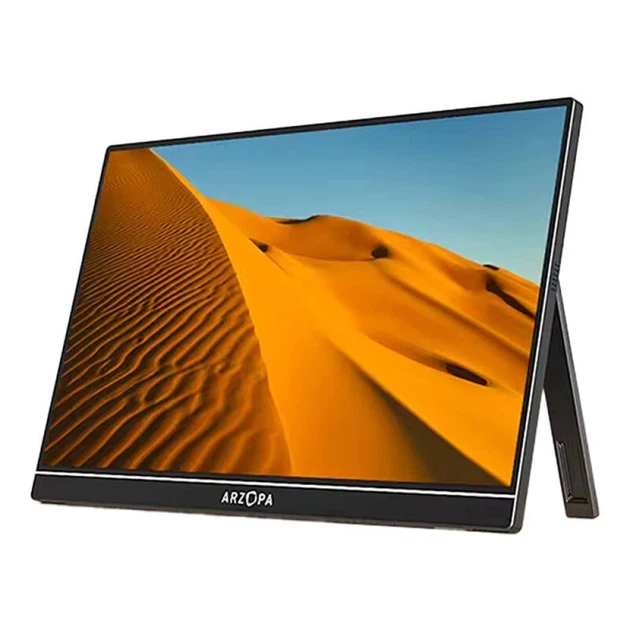 Монитор портативный Arzopa A1T 15,6" сенсорный (6975114120040) - Фото 2 Монитор портативный Arzopa A1T 15,6" сенсорный (6975114120040) - изображение 2