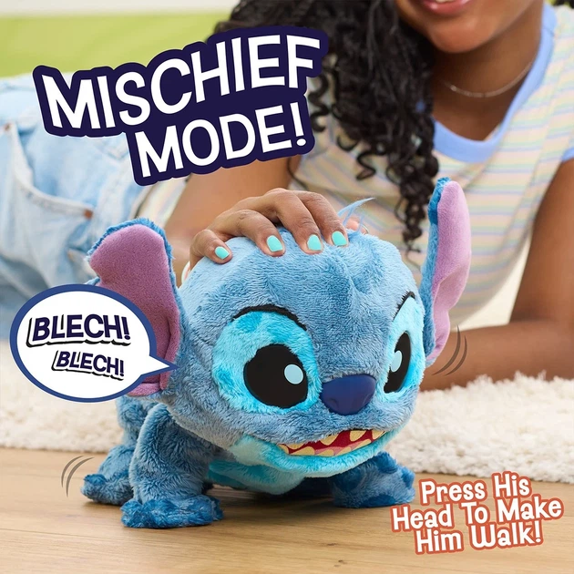 Інтерактивна м'яка іграшка Stitch Крутий Стіч з режимами гри - Фото 4 Інтерактивна м'яка іграшка Stitch Крутий Стіч з режимами гри - зображення 4