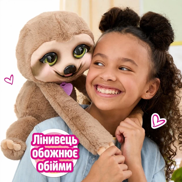 Інтерактивна іграшка Furreal Лінивець Снагглз зі звуками - зображення 5