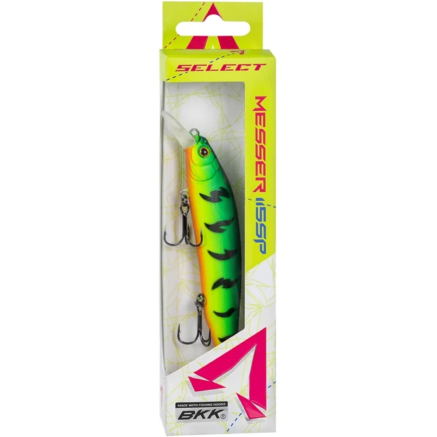 Воблер Select Messer 115SP (New) 115mm 16.0g #02 (1.5-1.8m) - зображення 2