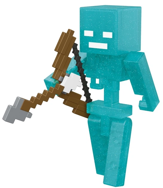 Zestaw figurek Mattel Minecraft „Boss Rozbójników i Szkielet” 8 cm (GTT53/JML84) (0194735380305) - Zdjęcie 4 Zestaw figurek Mattel Minecraft „Boss Rozbójników i Szkielet” 8 cm (GTT53/JML84) (0194735380305) - obraz 4
