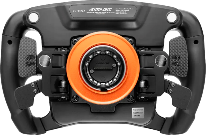 Кермо Simagic Zeus Formula Steering & MagicDash 4 Black (ZEUS FORMULA-MAGICDASH 4) - зображення 4