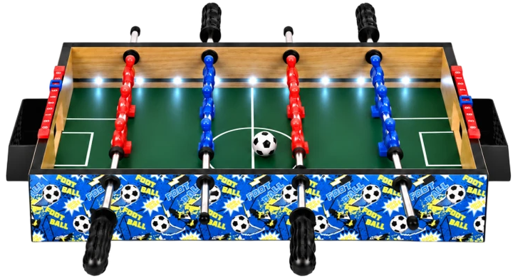 Mini piłkarzyki stołowe dla dzieci EcoToys 50x30 cm (5905817013579) - obraz 3