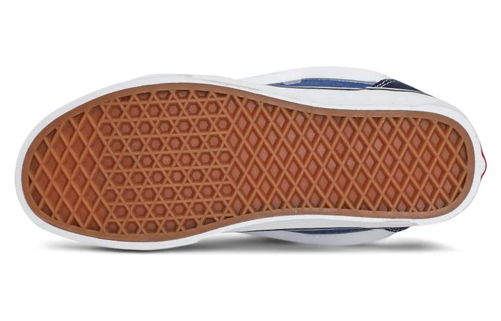 Жіночі кеди Ванс Сині Vans KNU Skool Blue/White (40, синій) - Фото 4 Жіночі кеди Ванс Сині Vans KNU Skool Blue/White (40, синій) - изображение 4
