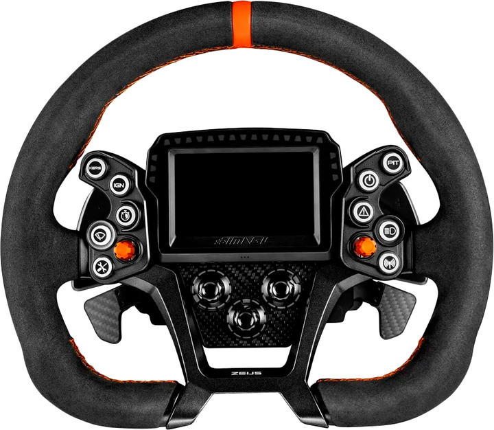 Obręcz kierownicy Simagic Classic D-shape ZGT-300CD without HUB (SUEDE) (6975472779744) - obraz 2